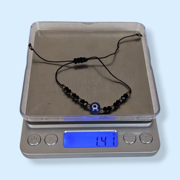 (2/$20) Bohemian Black Cord Beaded Bracelet - Picture 5 of 5